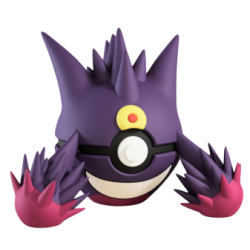 Pokéball de Mega Gengar Impresa en 3D| Mega Gengar Pokeball