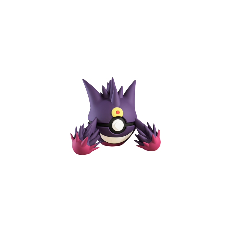 Pokéball de Mega Gengar Impresa en 3D| Mega Gengar Pokeball