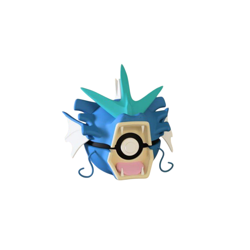 Pokeball de Gyarados Impresa en 3D