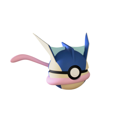 Pokéball de Greninja Impresa en 3D | Greninja Pokeball