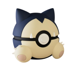 Pokeball de Snorlax Impresa...
