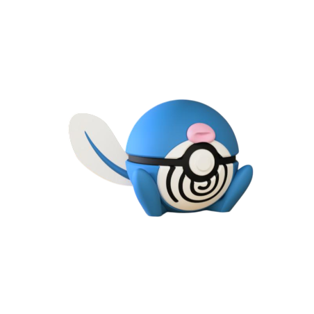 Pokéball de Poliwag Impresa en 3D| Poliwag  Pokeball