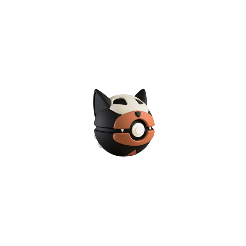Pokéball de Houndour Impresa en 3D