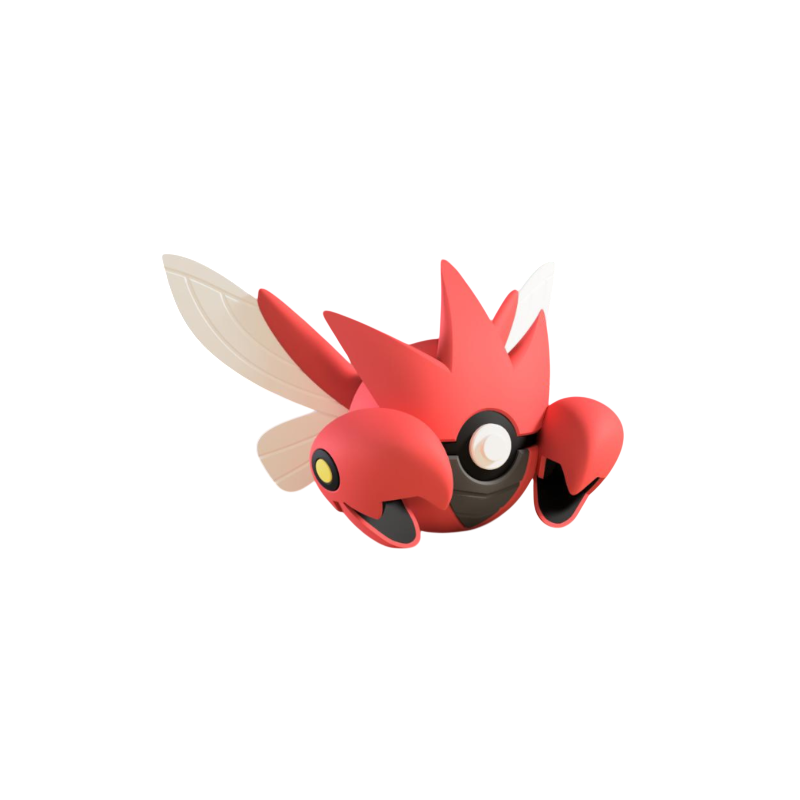 Pokéball de Scizor Impresa en 3D