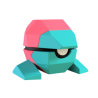 Pokéball de Porygon Impresa en 3D