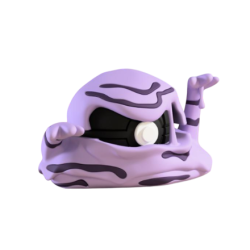 Pokéball de Muk Impresa en 3D