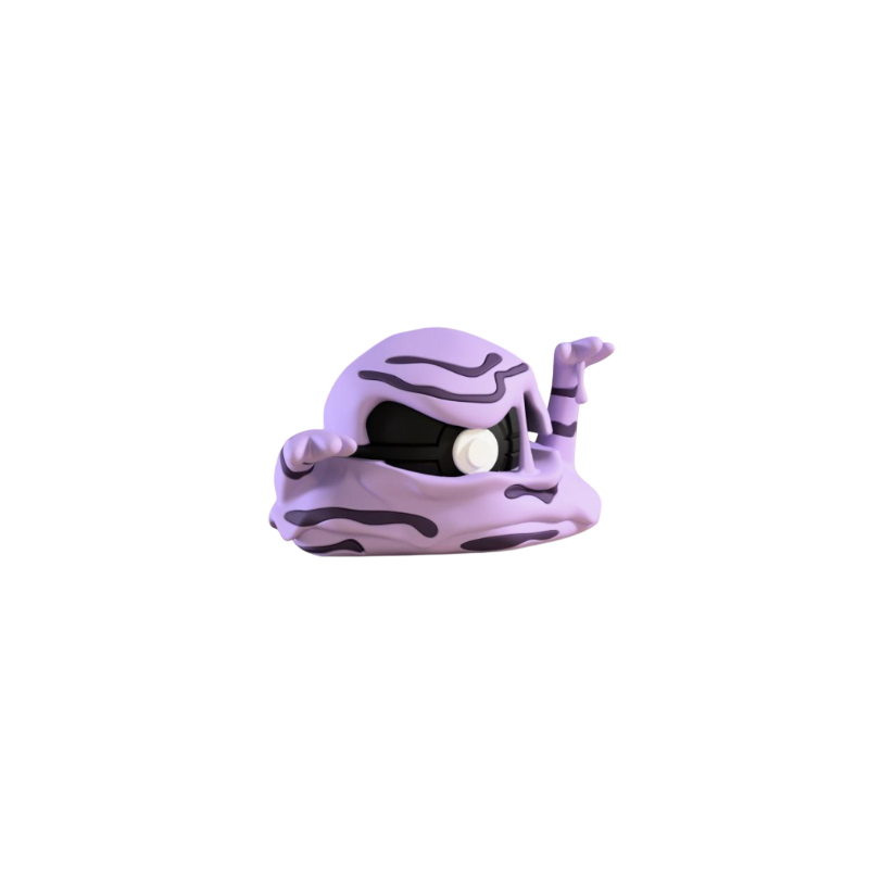 Pokéball de Muk Impresa en 3D