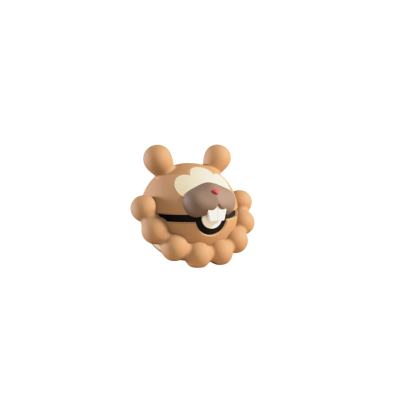 Pokéball de Bidoof Impresa en 3D