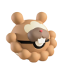 Pokéball de Bidoof Impresa en 3D