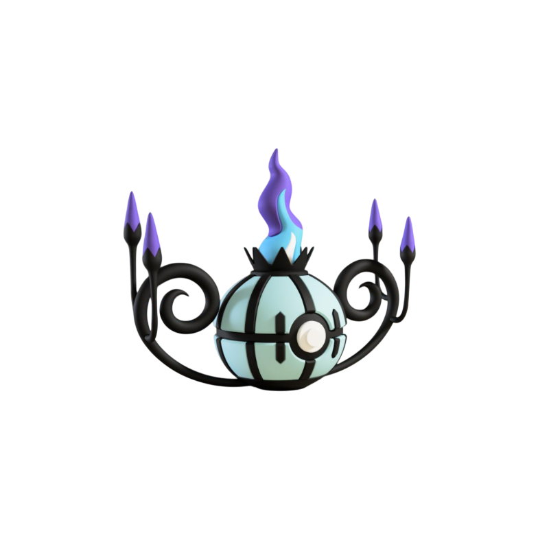 Pokéball de Chandelure Impresa en 3D