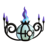Pokéball de Chandelure Impresa en 3D