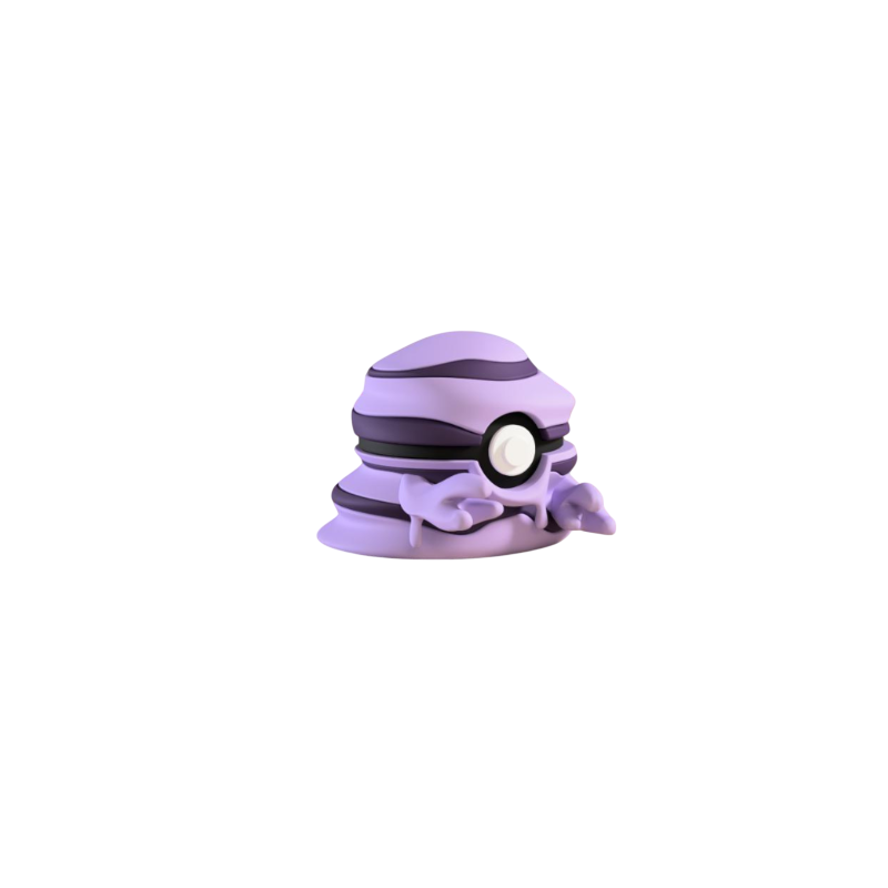 Pokéball de Grimer Impresa en 3D