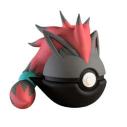 Pokéball de Zoroark Impresa...