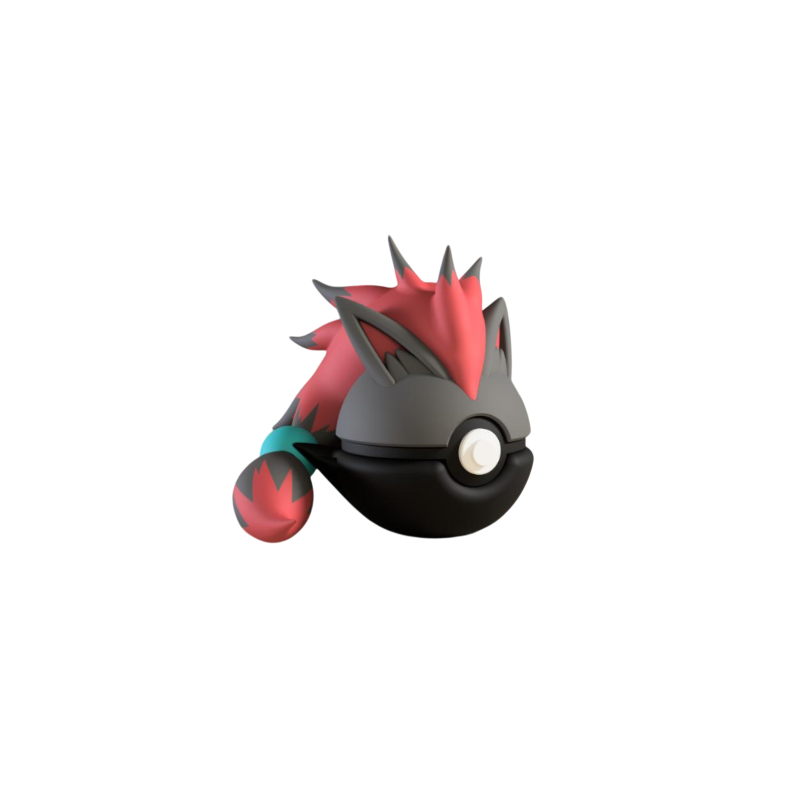 Pokéball de Zoroark Impresa en 3D