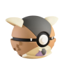 Pokéball de Kangaskhan Impresa en 3D