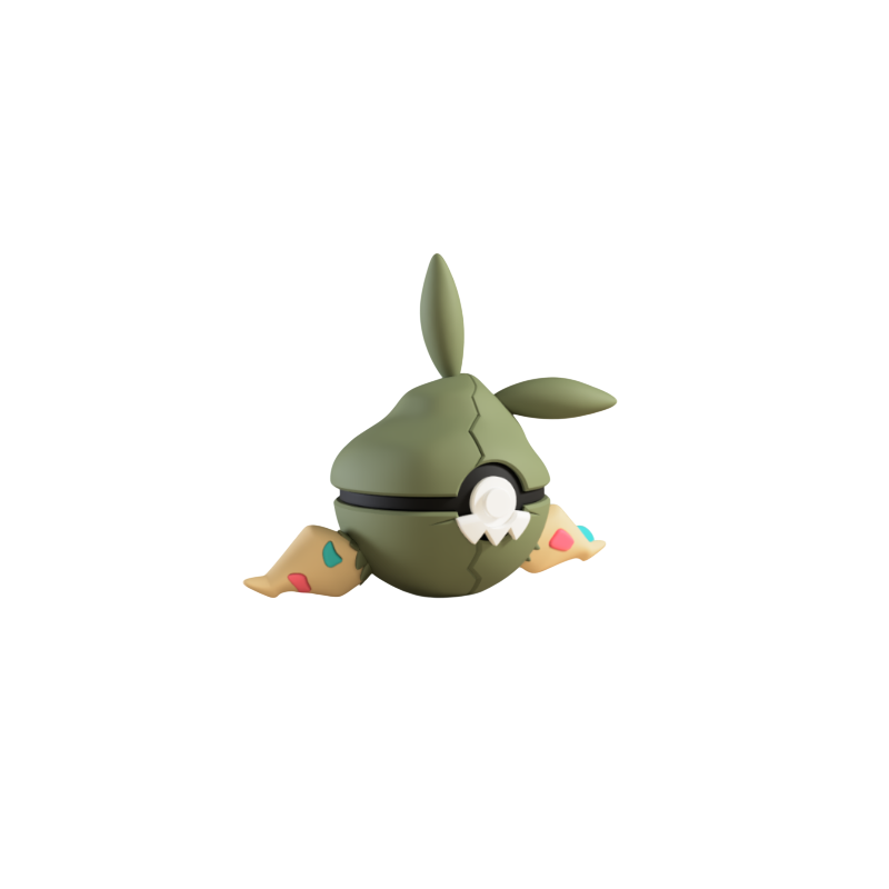 Pokéball de Trubbish Impresa en 3D
