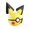 Pokéball de Pichu Impresa en 3D