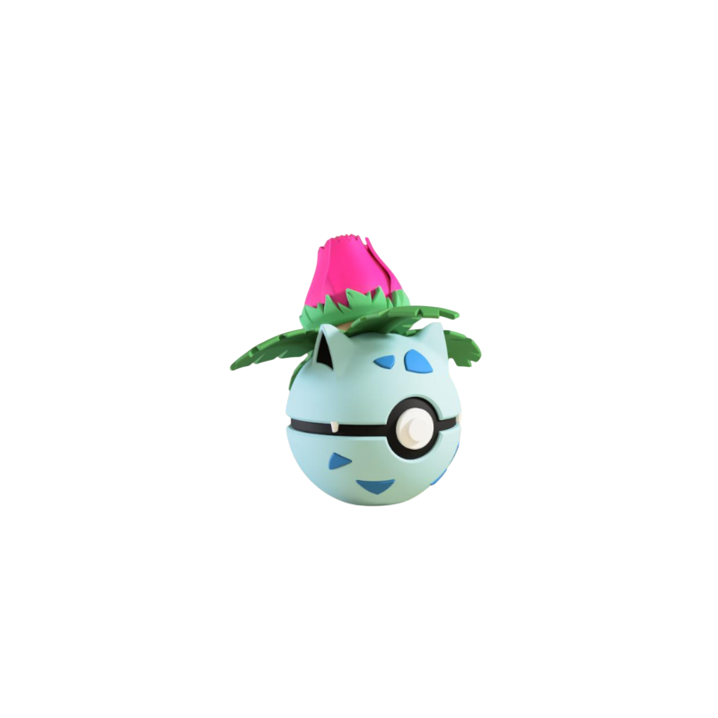 Pokéball de Ivysaur Impresa en 3D