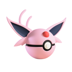 Pokéball de Espeon Impresa...