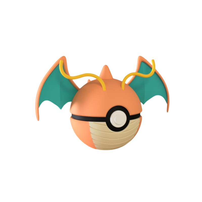 Pokeball de Dragonite Impresa en 3D