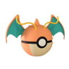 Pokeball de Dragonite Impresa en 3D