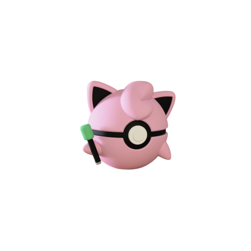 Pokéball de Jigglypuff Impresa en 3D| Jigglypuff Pokeball