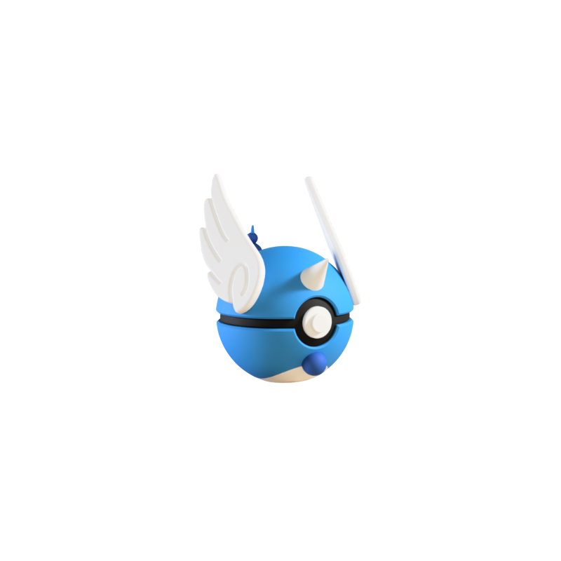 Pokeball de Dragonair Impresa en 3D