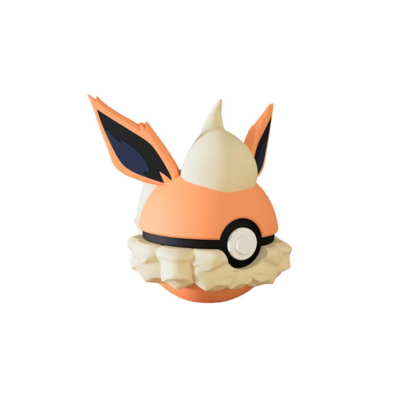 Pokéball de Flareon Impresa en 3D