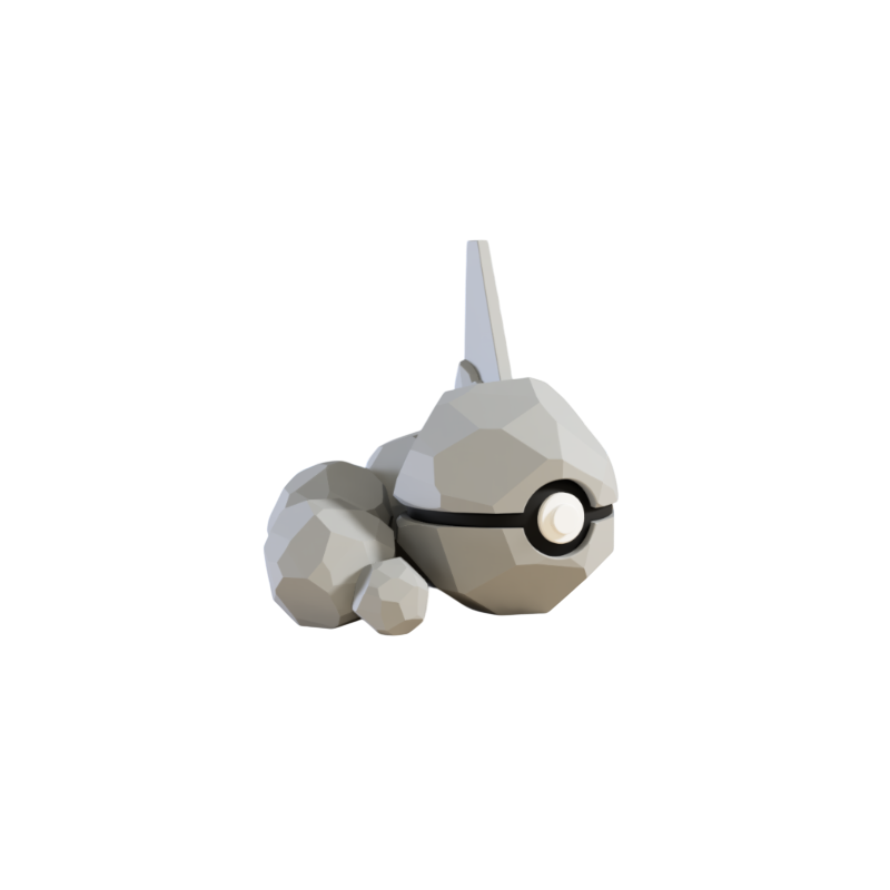 Pokeball de Onix Impresa en 3D