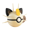 Pokéball de Meowth Impresa en 3D