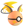 Pokéball de Raichu Impresa en 3D