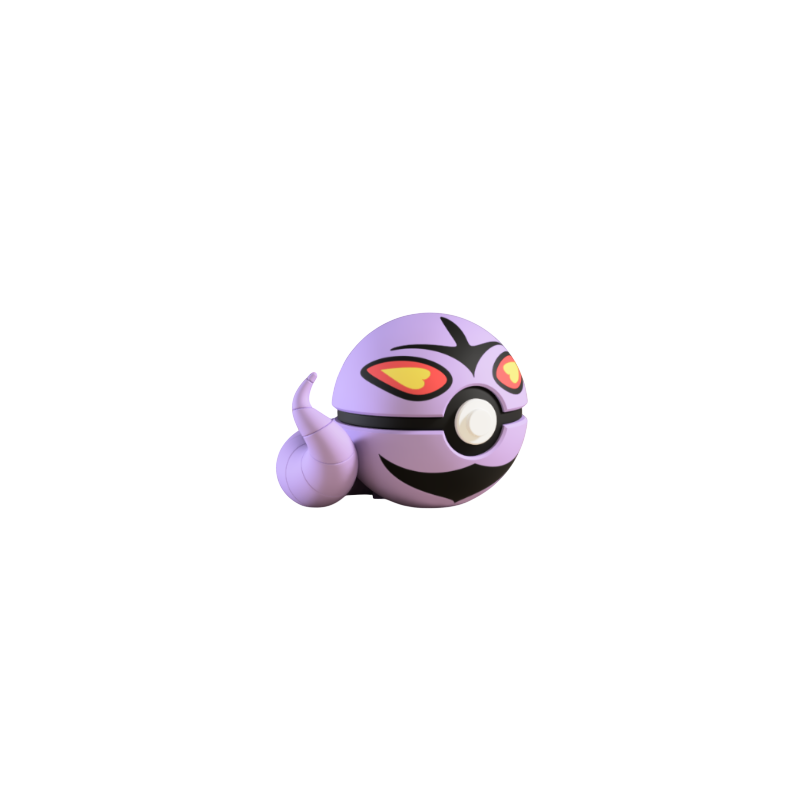 Pokeball de Arbok Impresa en 3D