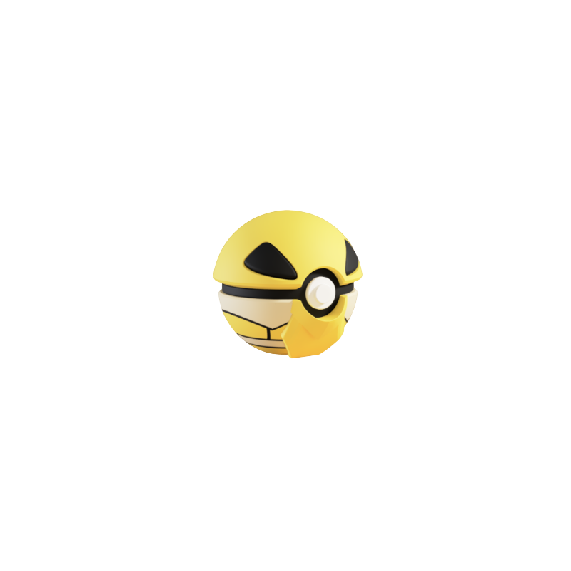 Pokeball de Kakuna Impresa en 3D