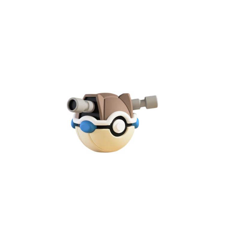 Pokéball de Blastoise Impresa en 3D