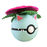 Pokeball de Venusaur Impresa en 3D