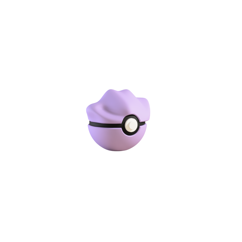 Pokeball de Ditto Impresa en 3D
