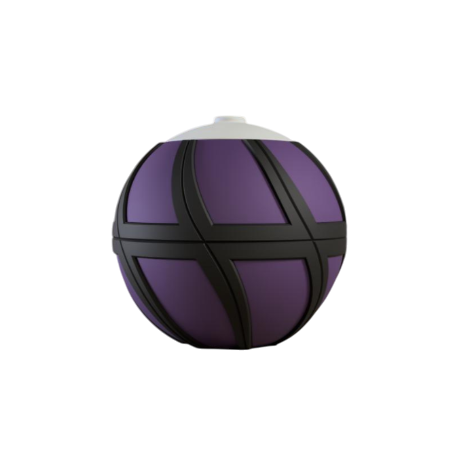 Pokéball Dark Ball Impresa en 3D| Dark Ball Pokeball