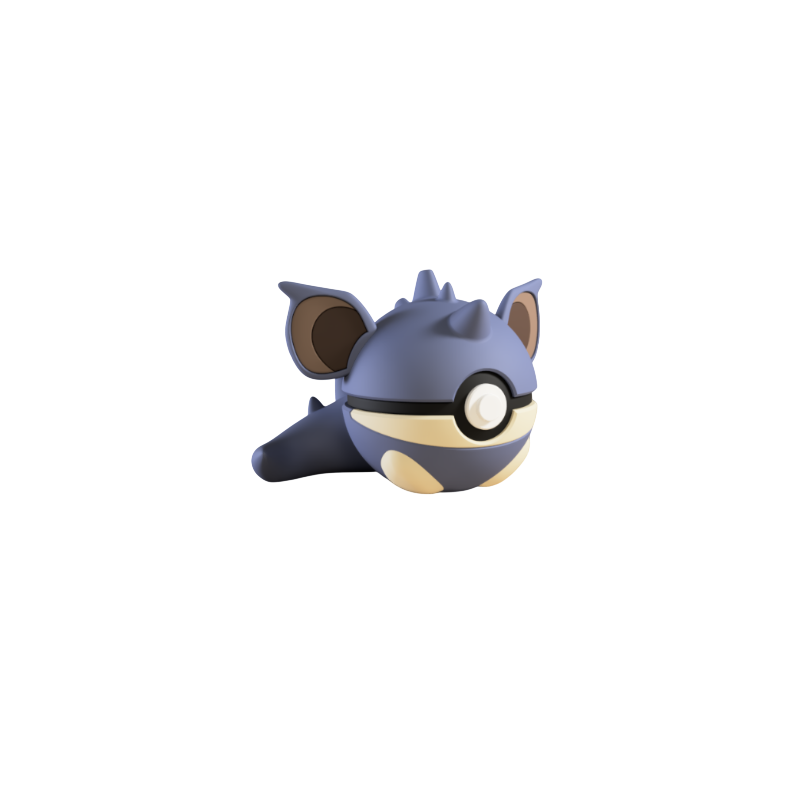 Pokeball de Nidoqueen Impresa en 3D