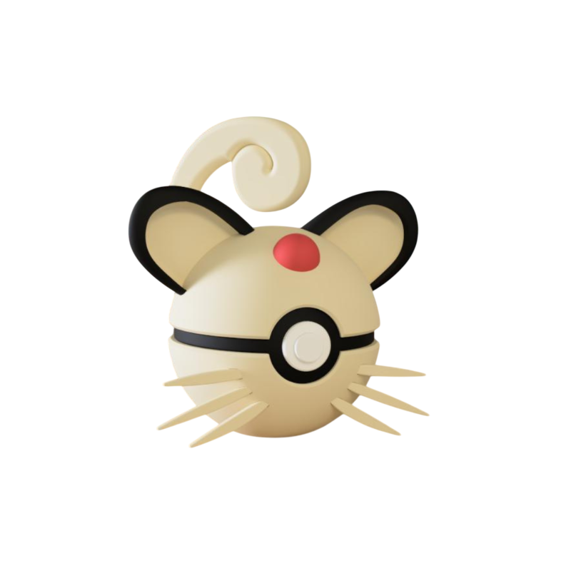Pokeball de Persian Impresa en 3D