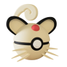 Pokeball de Persian Impresa en 3D