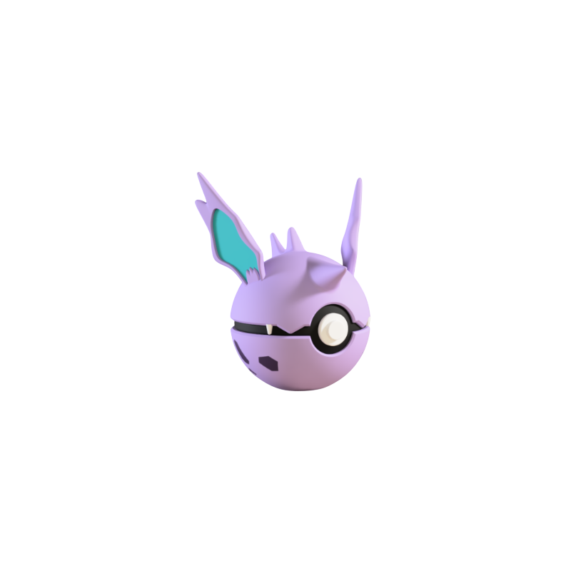 Pokeball de Nidorino Impresa en 3D