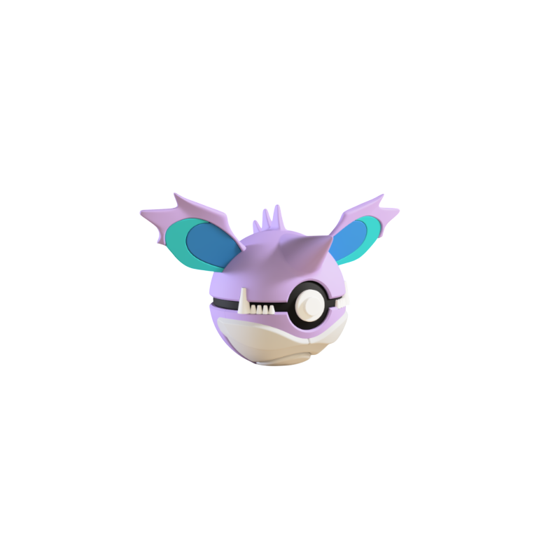 Pokeball de Nidoking Impresa en 3D