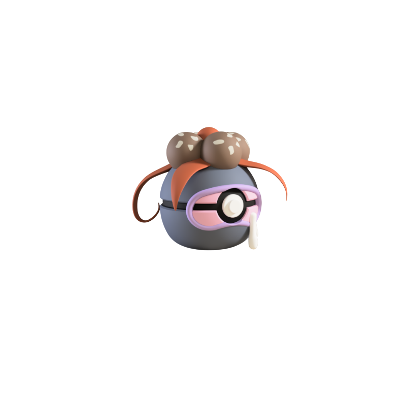 Pokeball de Gloom Impresa en 3D