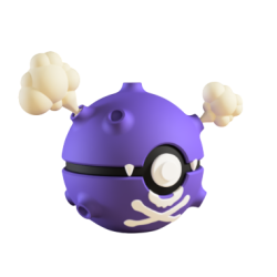 Pokéball de Koffing Impresa...