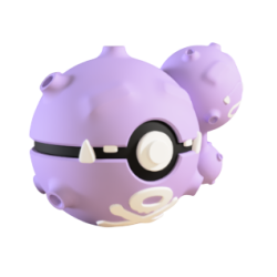 Pokeball de Weezing Impresa...