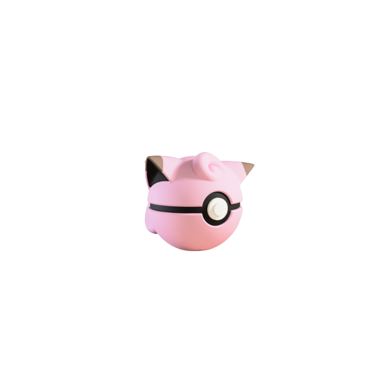 Pokeball de Clefairy Impresa en 3D