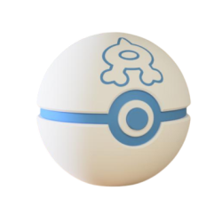 Pokéball Team Aqua Ball Impresa en 3D| Team Aqua Ball Pokeball