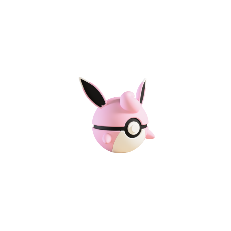 Pokéball de Wigglytuff Impresa en 3D