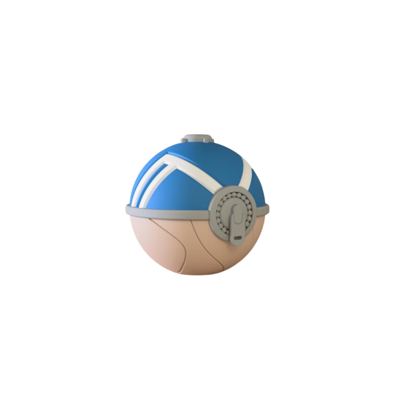 Pokéball Pluma Ball Impresa en 3D| Pluma Ball Pokeball