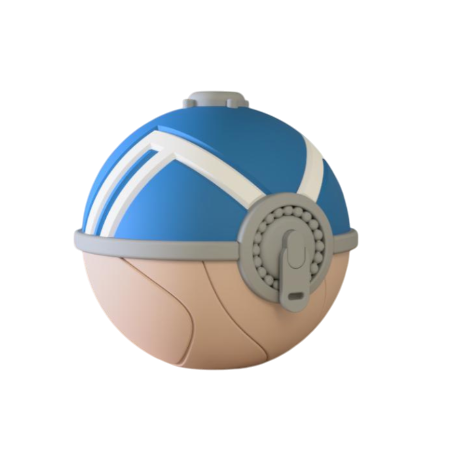 Pokéball Pluma Ball Impresa en 3D| Pluma Ball Pokeball